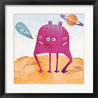 Framed 'Alien Friend #2' border=