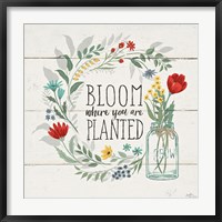 Framed Blooming Thoughts III
