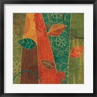 Bohemian Leaves II Framed Print