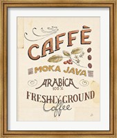 Framed Authentic Coffee VII