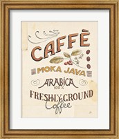 Framed Authentic Coffee VII