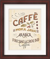 Framed Authentic Coffee VII