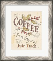 Framed Authentic Coffee VI