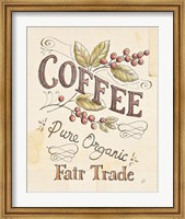 Framed Authentic Coffee VI