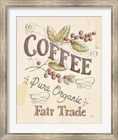 Framed Authentic Coffee VI