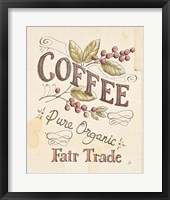 Authentic Coffee VI Framed Print