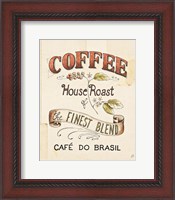 Framed Authentic Coffee IX