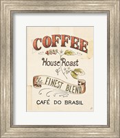 Framed Authentic Coffee IX