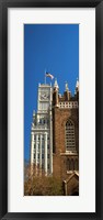 Framed Clock tower, Lamar Life Building, St. Andrew's Church, Jackson, Mississippi