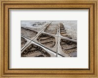 Framed Mississippi, Corinth Crossroads Museum Rail track crossing