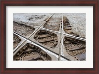 Framed Mississippi, Corinth Crossroads Museum Rail track crossing