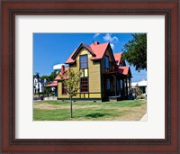 Framed Tennessee Williams Home, Columbus, Mississippi