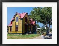 Framed Tennessee Williams Home in Columbus, Mississippi