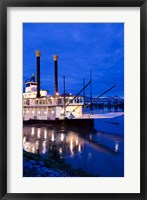 Framed Mississippi, Natchez Isle of Capri, riverboat