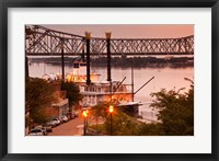 Framed Mississippi, Natchez Under the Hill, Isle of Capri