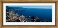 Framed City at the waterfront, Monte Carlo, Monaco