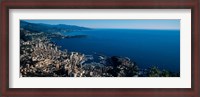 Framed City at the waterfront, Monte Carlo, Monaco