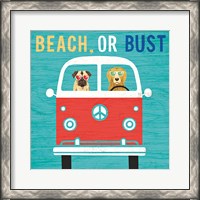 Framed Beach Bums Bus