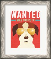 Framed Beach Bums Terrier I Wanted