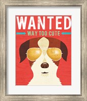 Framed Beach Bums Terrier I Wanted