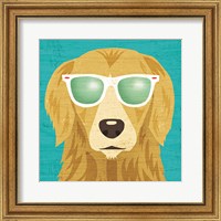 Framed Beach Bums Golden I