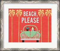 Framed Beach Bums Beetle I