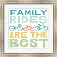 Framed Lets Cruise Family Rides I