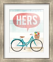 Framed Beach Cruiser Hers II