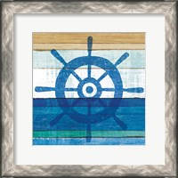 Framed Beachscape VI Helm