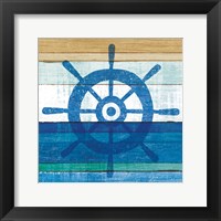 Beachscape VI Helm Framed Print