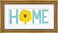 Framed Seaside Bouquet Home