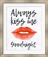 Framed Lips - Kiss Me Goodnight