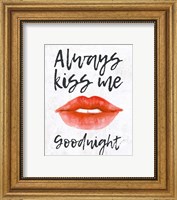 Framed Lips - Kiss Me Goodnight