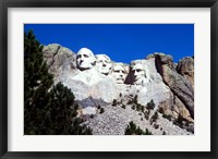 Framed Mt Rushmore Presidents, South Dakota