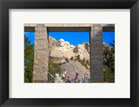 Framed Entrance to Mount Rushmore National Memorial, South Dakota