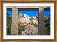Framed Entrance to Mount Rushmore National Memorial, South Dakota