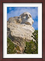 Framed George Washington, Mount Rushmore, South Dakota