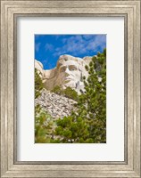 Framed Abraham Lincoln, Mount Rushmore, South Dakota