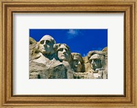 Framed Mount Rushmore in South Dakota