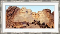 Framed View of Mount Rushmore, South Dakota