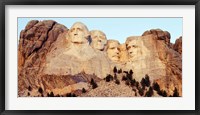 Framed View of Mount Rushmore, South Dakota