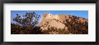 Framed View of Mount Rushmore National Memorial, Keystone, South Dakota