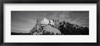 Framed Mt Rushmore National Monument and Black Hills