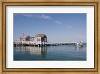 Framed Straight Wharf water taxi, Nantucket, Massachusetts