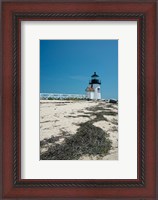 Framed Nantucket Brant Point lighthouse, Massachusetts