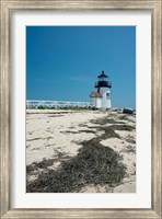 Framed Nantucket Brant Point lighthouse, Massachusetts