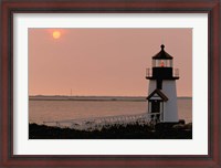 Framed Brant Point lighthouse, Nantucket