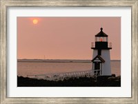 Framed Brant Point lighthouse, Nantucket