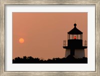 Framed Brand Point Island, Nantucket