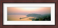 Framed Sunset Cote d'Azur Nice France